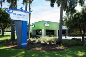 Sign for Vaught Orthodontics in Savannah and Richmond Hill, GA