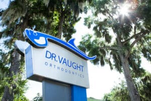 Sign for Vaught Orthodontics in Savannah and Richmond Hill, GA